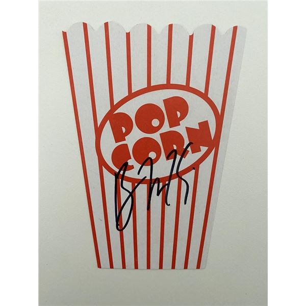 Gotham Benjamin Mckenzie Signed Popcorn Card