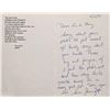 Image 1 : Bladerunner  Sean Young signed letter