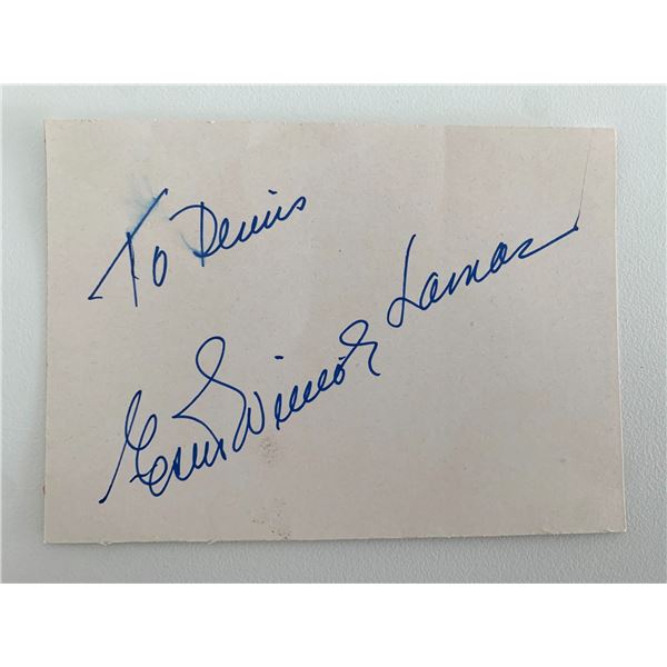 Esther Williams original signature
