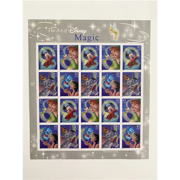 The Art of Disney Magic stamps