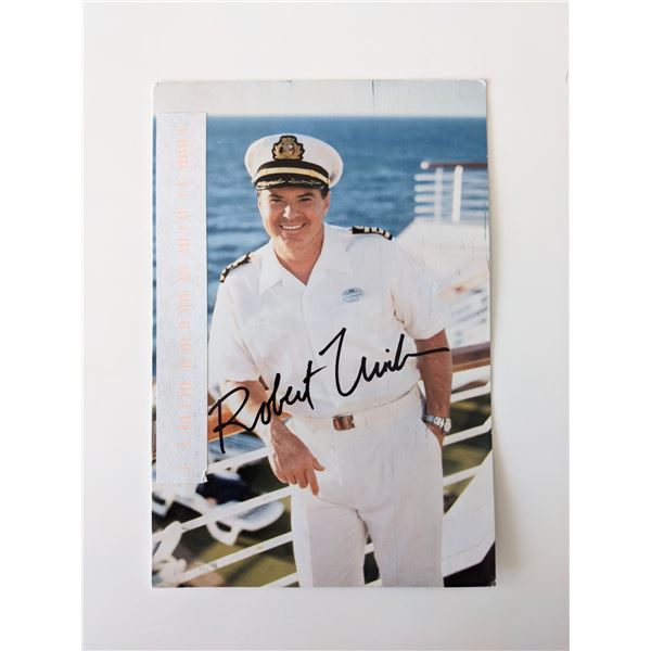 Magnum Force Robert Urich signed postcard