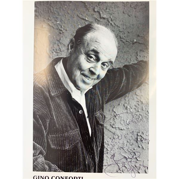 Viva Max Gino Conforti signed photo