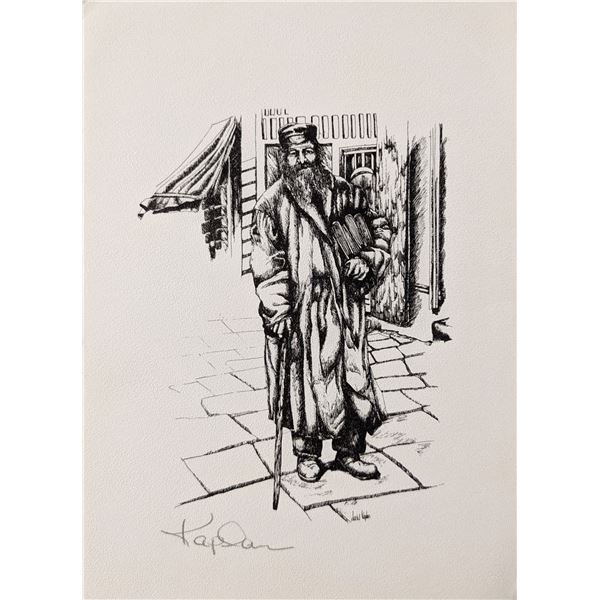 David Kaplan Signed Print