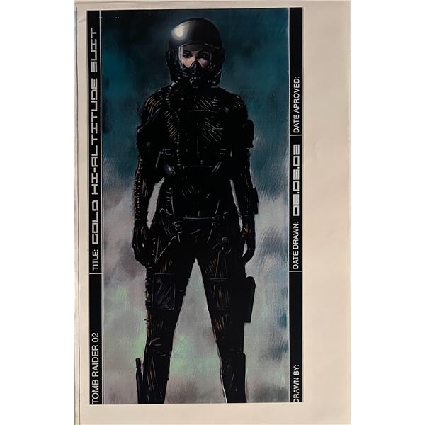 Lara Croft Tomb Raider Paramount Pictures concept art