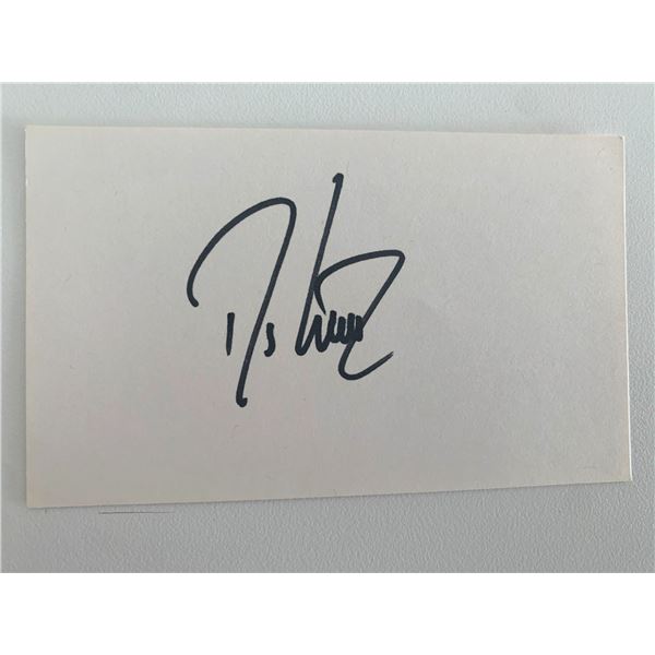 Davis Love III original signature