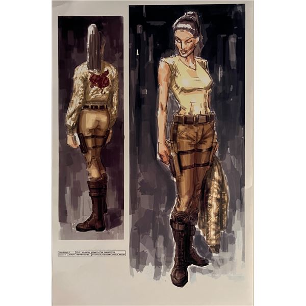Lara Croft Tomb Raider Paramount Pictures concept art