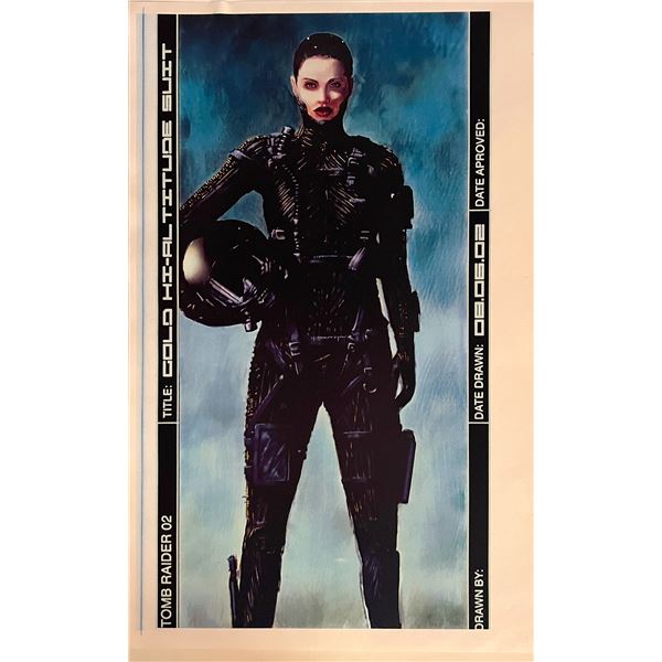 Lara Croft Tomb Raider Paramount Pictures concept art