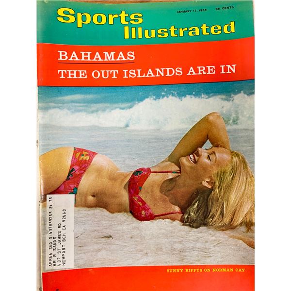 Sports Illustrated 1966 Sunny Bippus issue