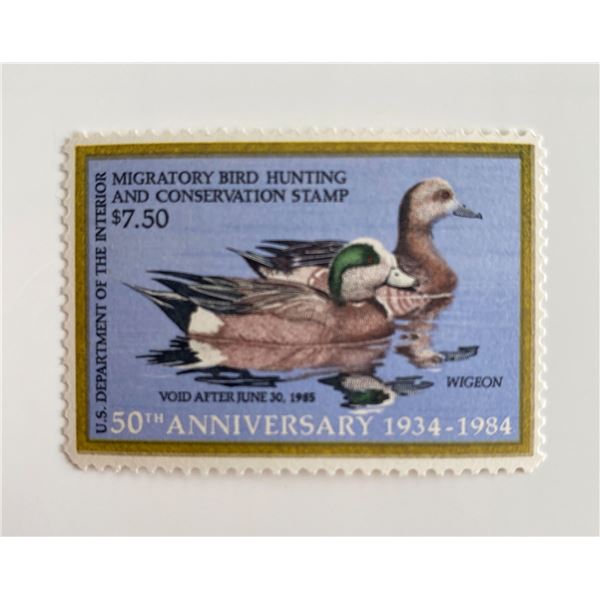 Migratory Bird Hunting 50th Anniversary stamp