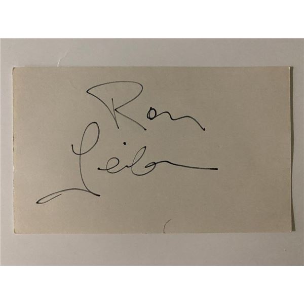Angels in America Ron Liebman signature cut