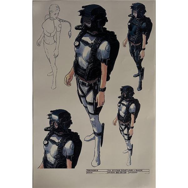 Lara Croft Tomb Raider Paramount Pictures concept art