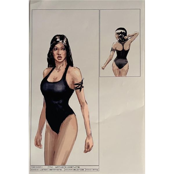 Lara Croft Tomb Raider Paramount Pictures concept art