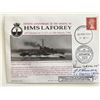 Image 1 : WWII 50th Anniversary of Sinking of HMS Laforey Signed Commemorative Cover