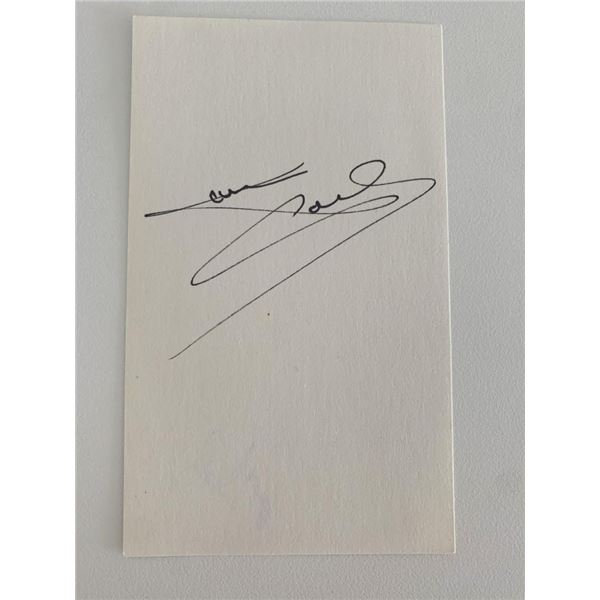 Jane Powell original signature