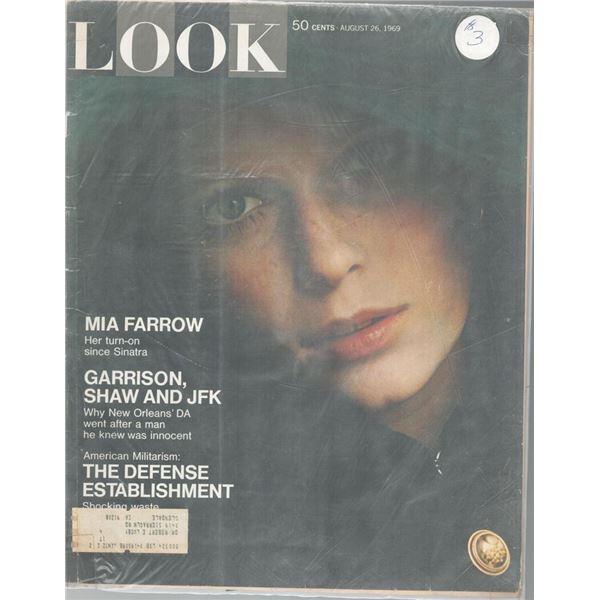 Mia Farrow Look Magazine Aug. 26, 1969
