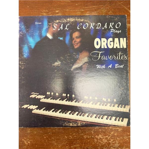 Sal Cordaro Organ Favorites with a Beat Album