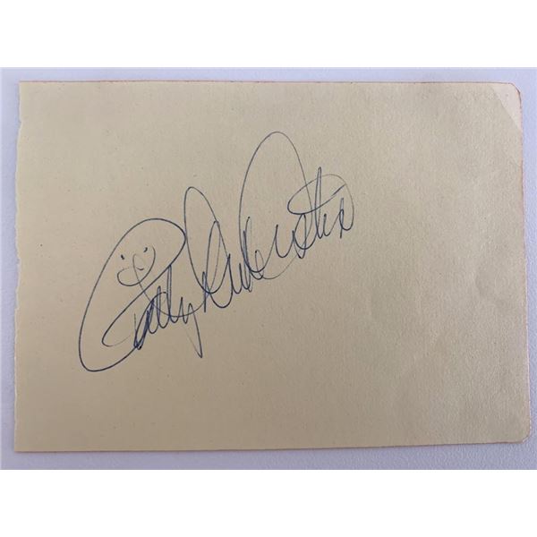 Patty Ducke original signature