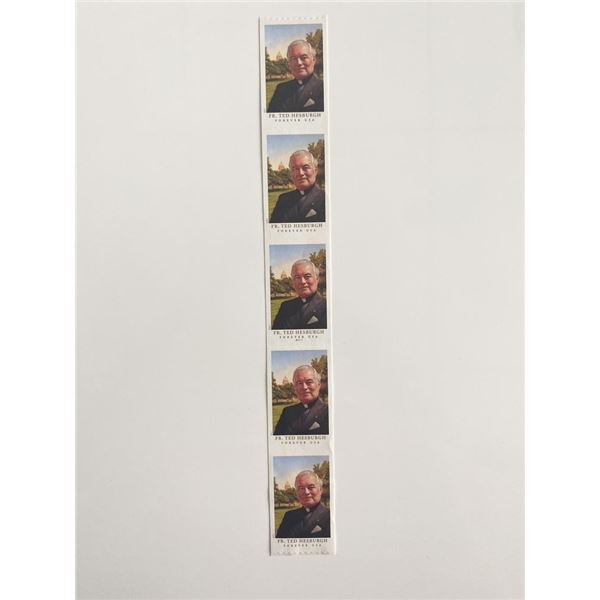 Father Ted Hesburgh Forever USA Set of 5