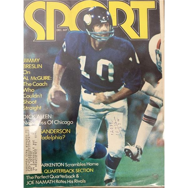 Sport Magazine 1972 Jimmy Breslin Issue