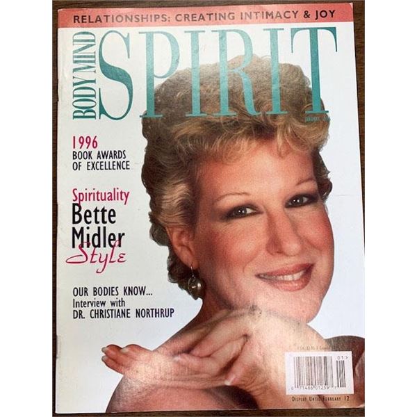 Body Mind Spirit Magazine - Bette Midler