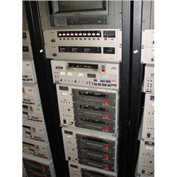 Audio Video Rack With Contents