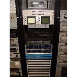 Audio Video Rack With Contents