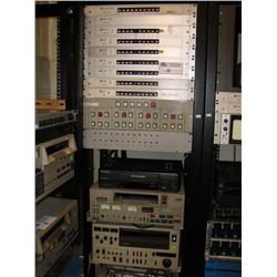 Audio Video Rack With Contents