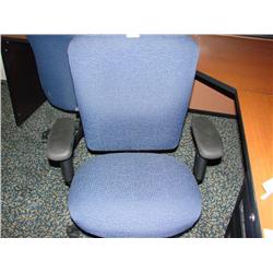Blue Multi Lever Task Chair