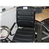 Image 1 : Black Leather Task Chair