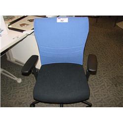 Blue Multi Lever Task Chair