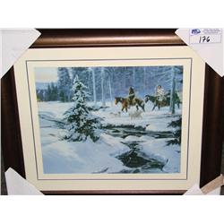 Framed Print Scouting Party