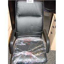Black Leather Highback Executive Chair