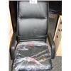 Image 1 : Black Leather Highback Executive Chair