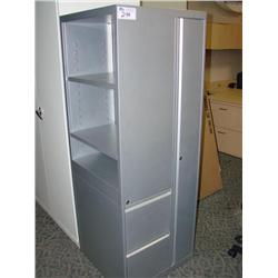 Grey Multi Use Storage Tower