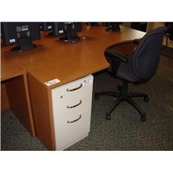 Oak Corner Computer Desk