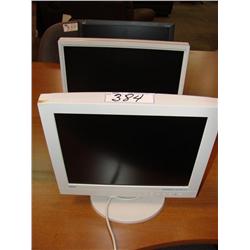 3 15" Flat Panel Monitors