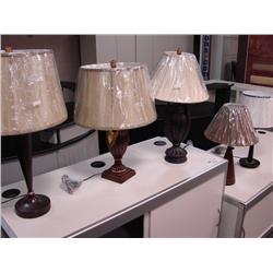 5 Assorted Table Lamps