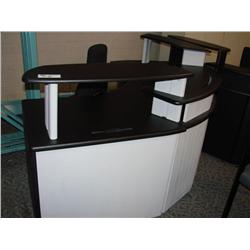 Grey Modular Reception Counter