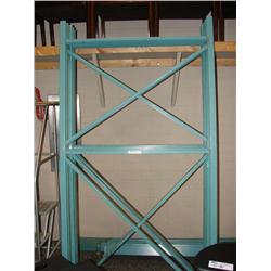Lot Of Warehouse Racking Including Uprights And