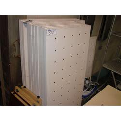 White Office Divider System