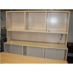 Large Maple Wall Unit