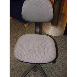 Grey Gas Lift Steno Chair