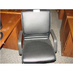Black Leather Executive Chair