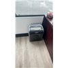 Image 3 : CONTENTS OF OFFICE - DESK, BOOKSHELF, FILING CABINET, (3) OFFICE CHAIRS & FELLOWS PAPER SHREDDER
