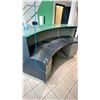 Image 3 : THICK GLASS TOP RECEPTION COUNTER - APPROX. 96" ACROSS X 32" WIDE X 48" HIGH