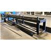 Image 2 : HEAVY DUTY STEEL MATERIAL ROLLER CONVEYOR - APPROX.167" ACROSS X 24" WIDE X 36" HIGH