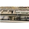 Image 4 : HEAVY DUTY STEEL MATERIAL ROLLER CONVEYOR - APPROX.167" ACROSS X 24" WIDE X 36" HIGH