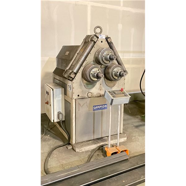 SAMSON HPK 80 INDUSTRIAL PROFILE RING AND BENDING MACHINE