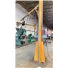 Image 3 : 1000 LBS. CAPACITY SWING ARM JIB CRANE - APPROX. 15FT HIGH WITH 16FT ARM
