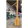 Image 3 : 1000 LBS. CAPACITY SWING ARM JIB CRANE - APPROX. 15FT HIGH WITH 16FT ARM